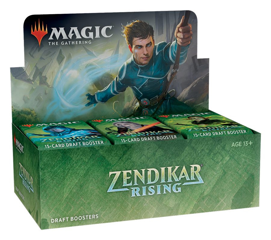 Zendikar Rising Draft Booster Box Sealed Magic the Gathering Wizards of the Coast (Sealed)    | Red Claw Gaming