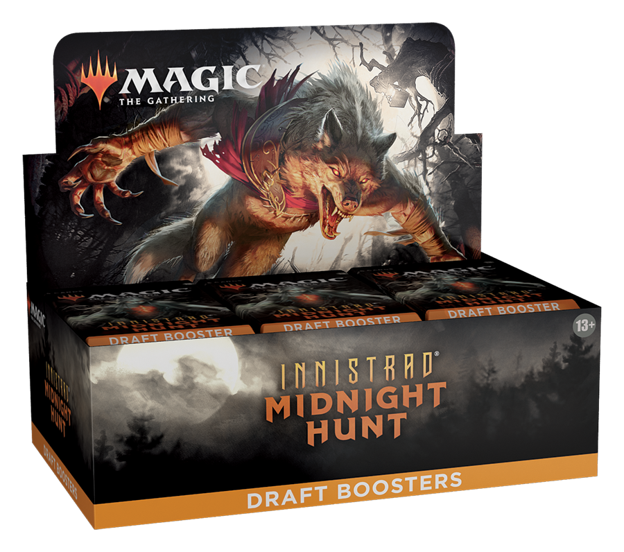 MTG INNISTRAD MIDNIGHT HUNT DRAFT BOOSTER BOX Sealed Magic the Gathering Wizards of the Coast (Sealed)    | Red Claw Gaming
