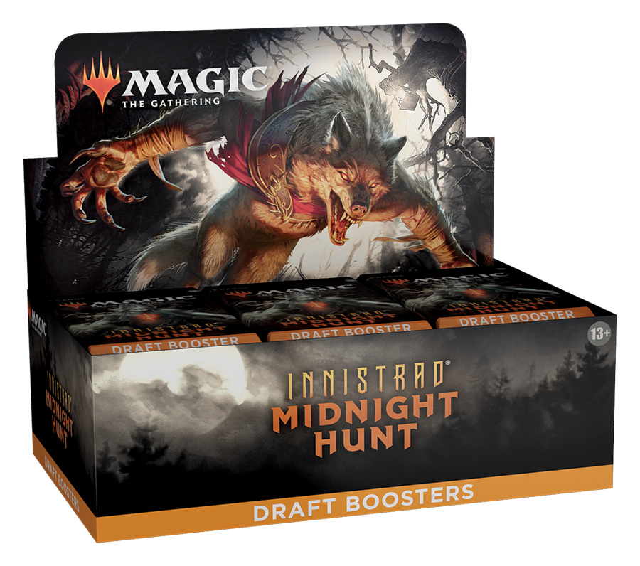 MTG INNISTRAD MIDNIGHT HUNT DRAFT BOOSTER BOX Sealed Magic the Gathering Wizards of the Coast    | Red Claw Gaming