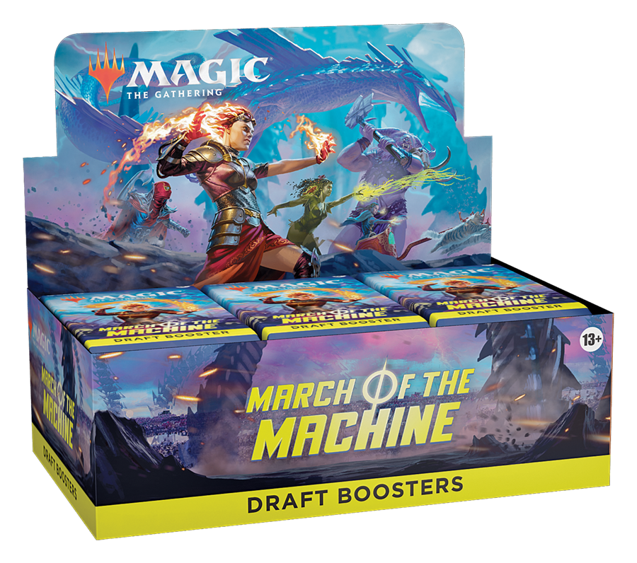 March of the Machine Draft Booster Box  Red Claw Gaming    | Red Claw Gaming
