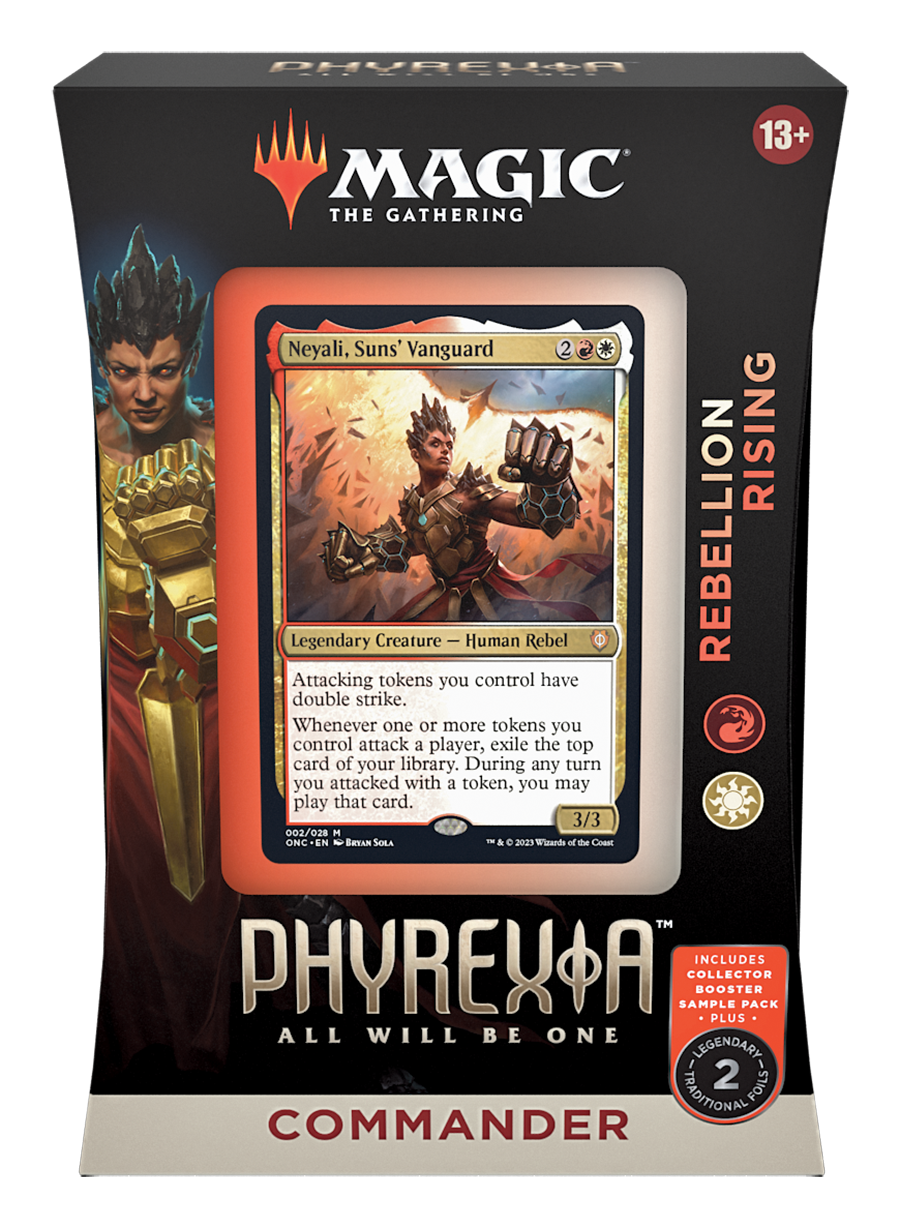 Phyrexia: All Will Be One Commander Decks—Rebellion Rising Sealed Magic the Gathering Wizards of the Coast    | Red Claw Gaming