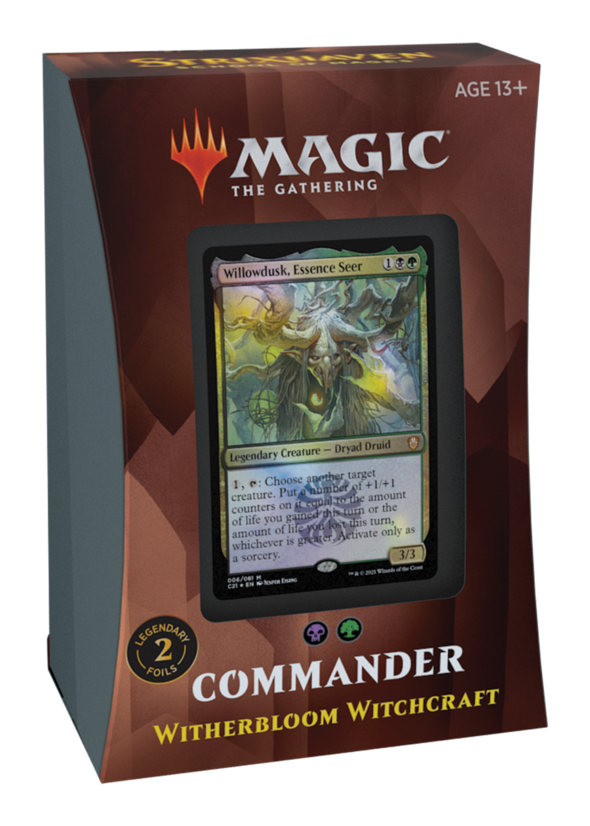 Strixhaven Commander Deck: Witherbloom Witchcraft Sealed Magic the Gathering Wizards of the Coast    | Red Claw Gaming