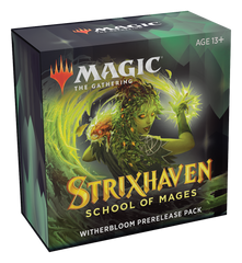 STRIXHAVEN PRERELEASE AT HOME Sealed Magic the Gathering Wizards of the Coast Witherbloom   | Red Claw Gaming