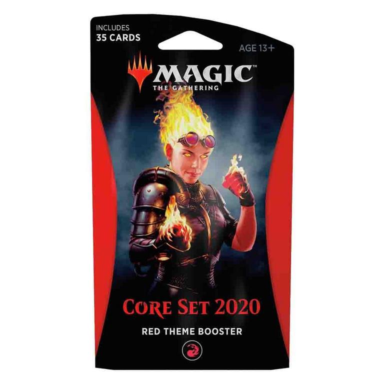 Core Set 2020 Theme Booster Sealed Magic the Gathering Wizards of the Coast Red Theme Booster   | Red Claw Gaming
