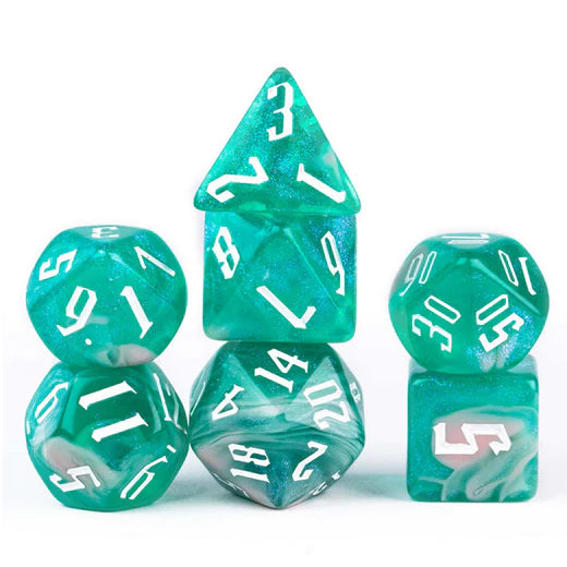 MAGICIAN'S WAVE RPG DICE SET Dice & Counters Foam Brain Games    | Red Claw Gaming