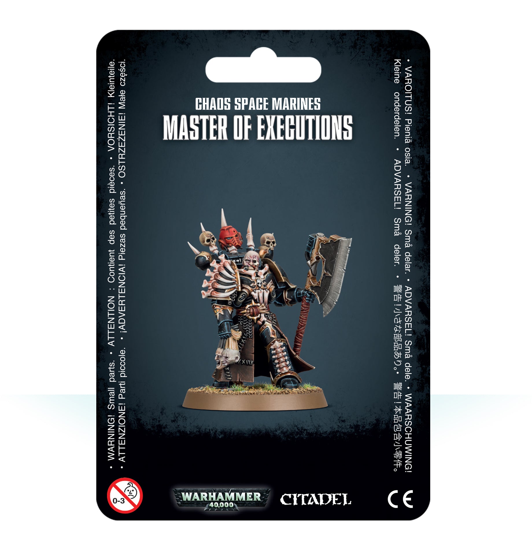 CHAOS SPACE MARINES MASTER OF EXECUTIONS Chaos Space Marines Games Workshop | Red Claw Gaming