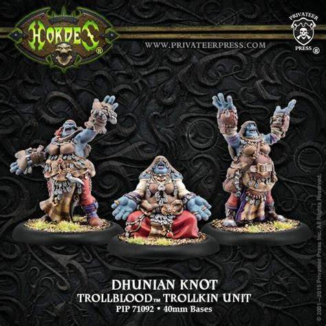 Trollbloods Dhunian Knot Miniatures Clearance    | Red Claw Gaming