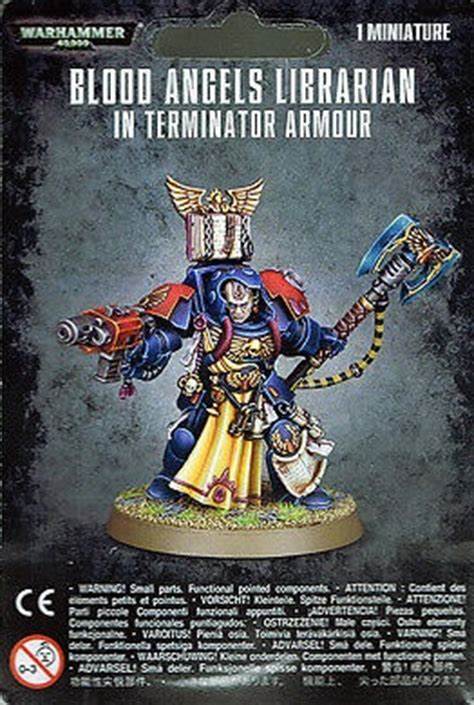 WARHAMMER 40K BLOOD ANGELS LIBRARIAN IN TERMINATOR ARMOUR  Red Claw Gaming    | Red Claw Gaming