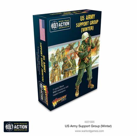 US Army Support Group (Winter) American Warlord Games    | Red Claw Gaming