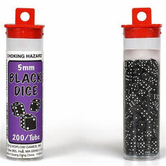 Tiny 200 Piece Dice Dice Kaplow Black   | Red Claw Gaming