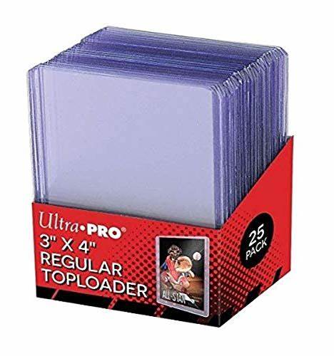 Ultra Pro Regular Toploader 3x4 Deck Protectors Ultra Pro | Red Claw Gaming