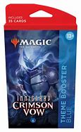 MTG Crimson Vow Theme Booster Sealed Magic the Gathering Wizards of the Coast Blue   | Red Claw Gaming