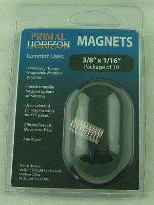 3/8" x 1/16" Magnets Tool Universal DIstribution    | Red Claw Gaming