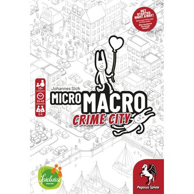 MicroMacro: Crime City Board Game Lion Rampant    | Red Claw Gaming