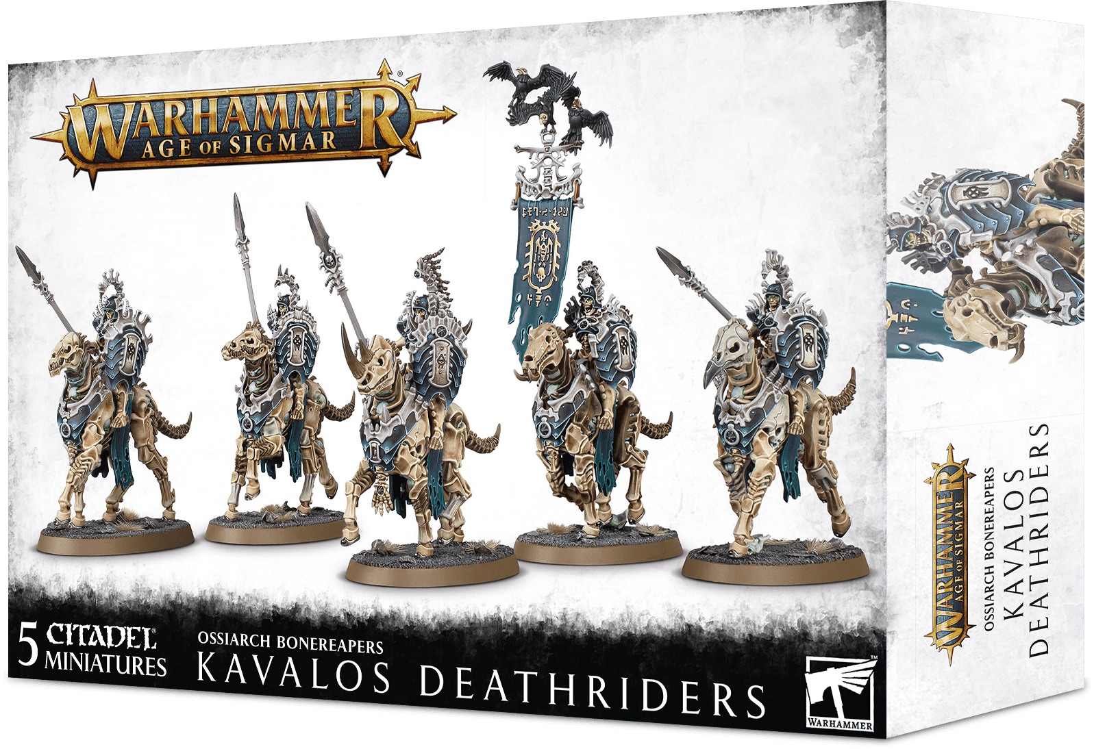 OSSIARCH BONEREAPERS KAVALOS DEATHRIDERS Ossiarch Bonereapers Games Workshop | Red Claw Gaming