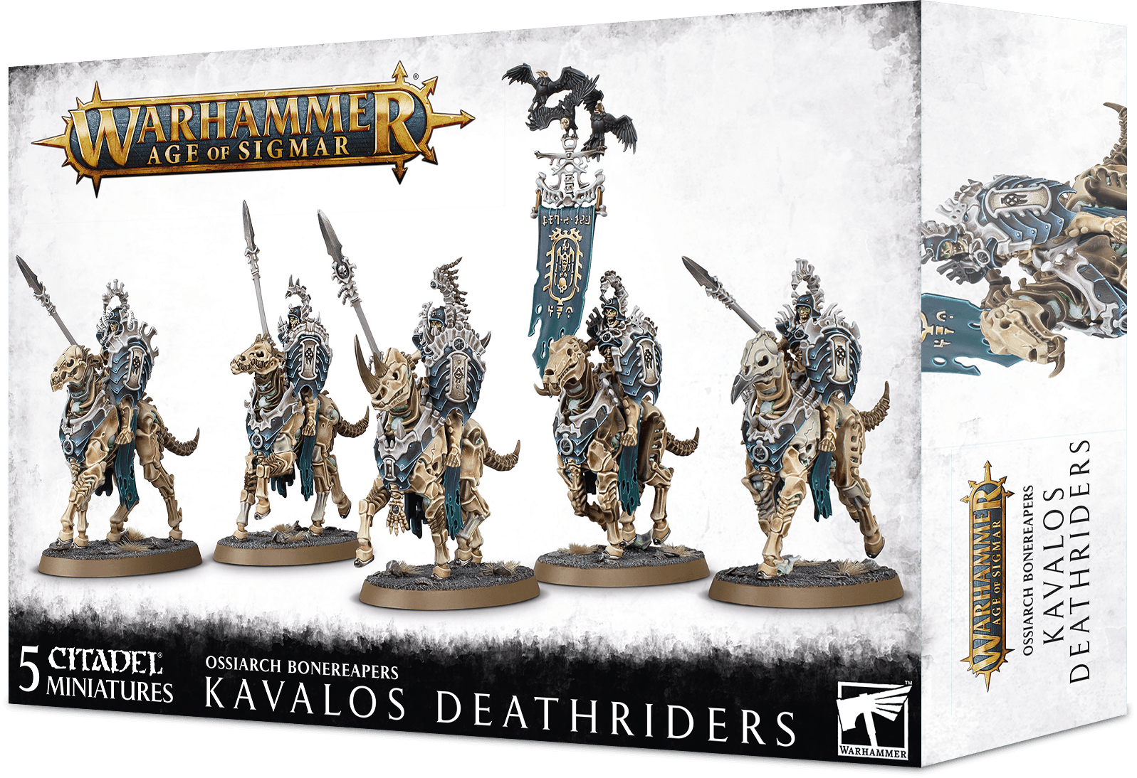 OSSIARCH BONEREAPERS KAVALOS DEATHRIDERS Ossiarch Bonereapers Games Workshop    | Red Claw Gaming