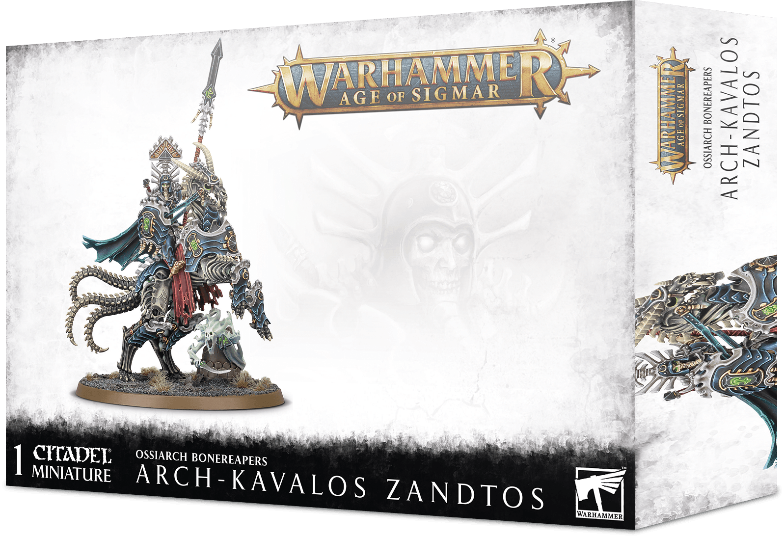 ARCH-KAVALOS ZANDTOS DARK LANCE OF OSSIA Ossiarch Bonereapers Games Workshop    | Red Claw Gaming
