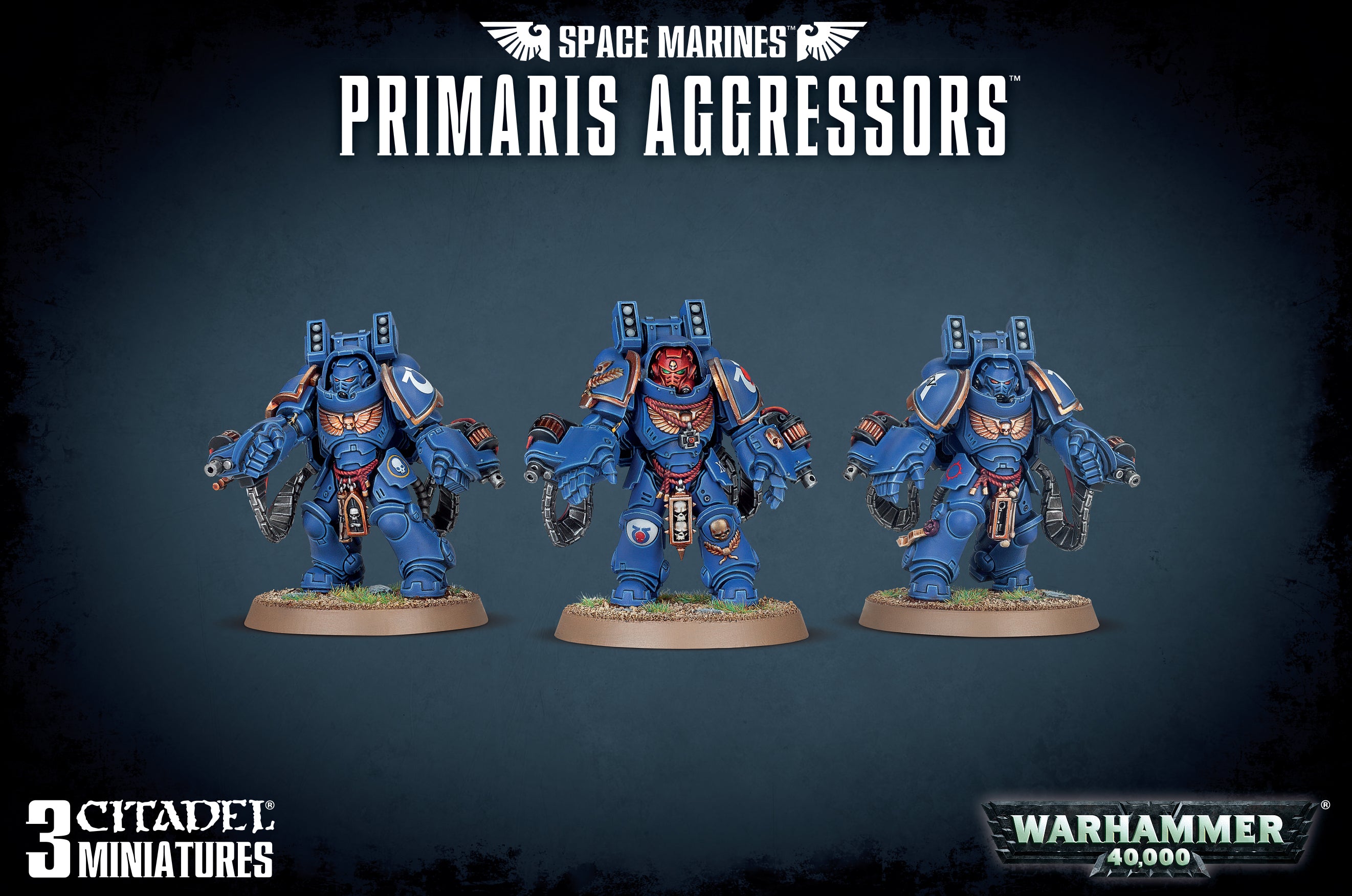 SPACE MARINES PRIMARIS  AGGRESSORS Space Marines Games Workshop | Red Claw Gaming