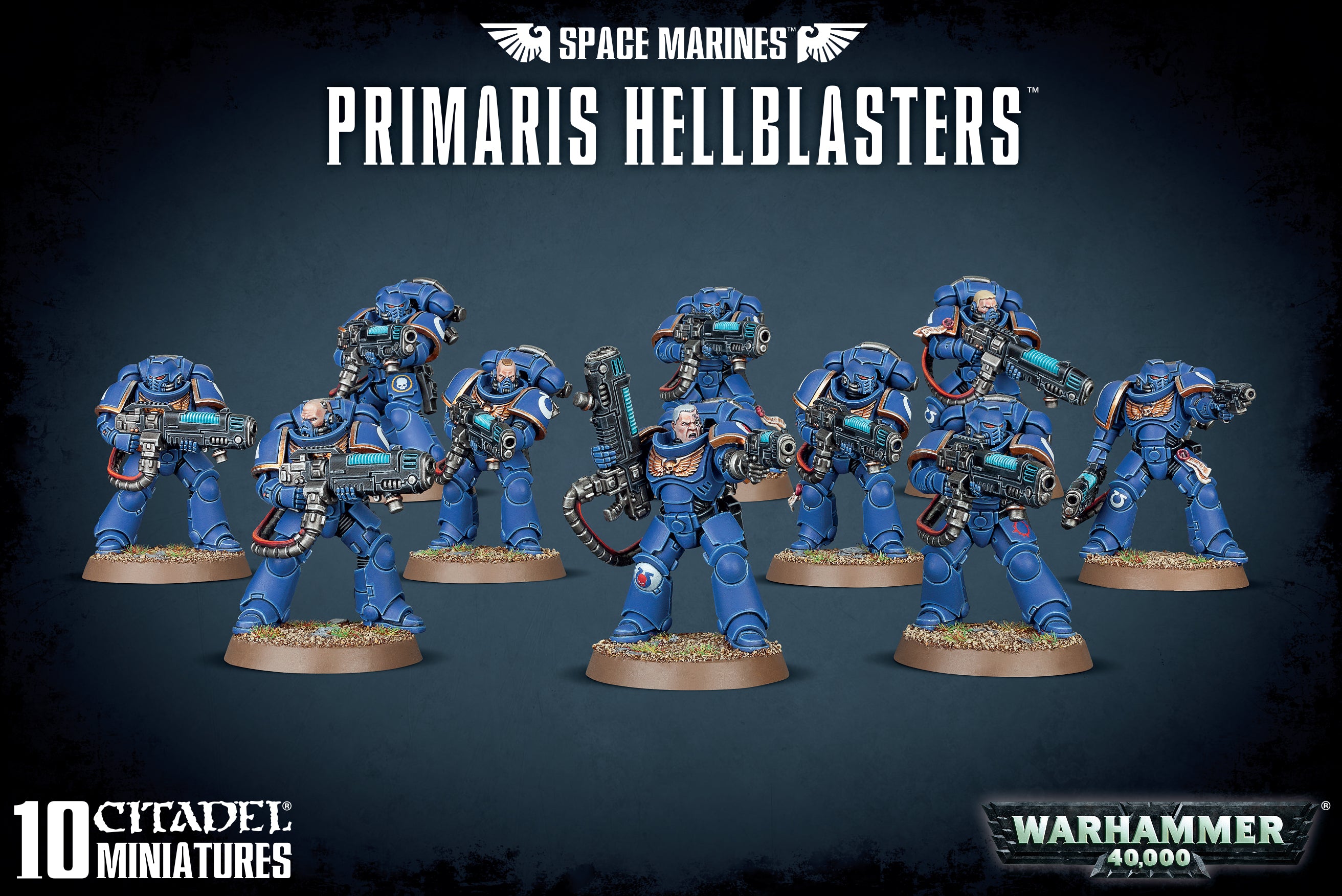 SPACE MARINES PRIMARIS HELLBLASTERS Space Marines Games Workshop | Red Claw Gaming