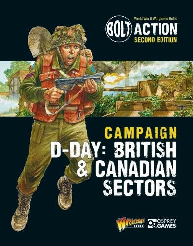 D-Day: British & Canadian Sector Campaign Book British Warlord Games    | Red Claw Gaming