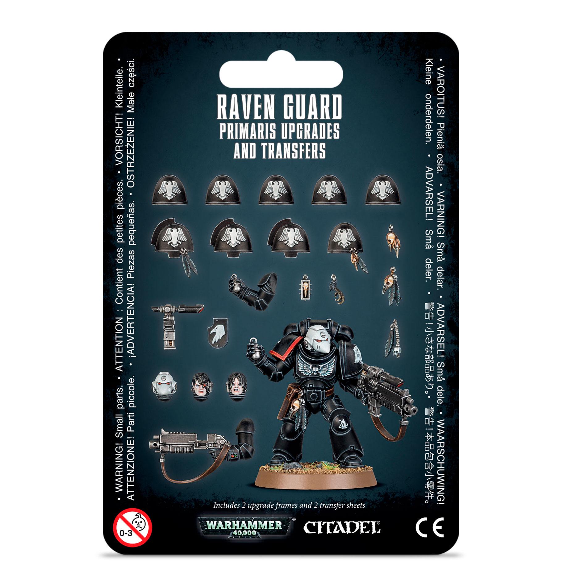 RAVEN GUARD PRIMARIS UPGRADES & TRANSFRS Raven Guard Games Workshop    | Red Claw Gaming