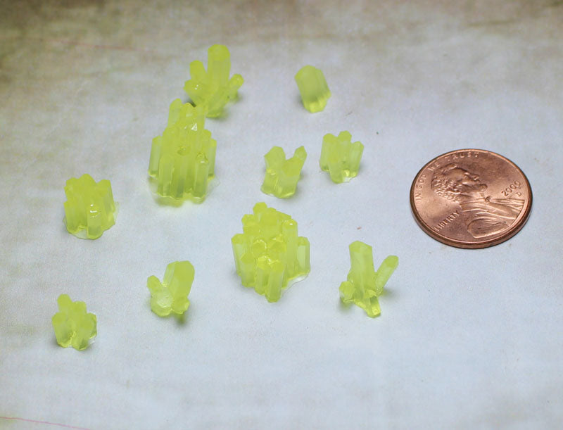 Secret Weapon Esper Crystals Pack Yellow Minatures Spellcrow    | Red Claw Gaming