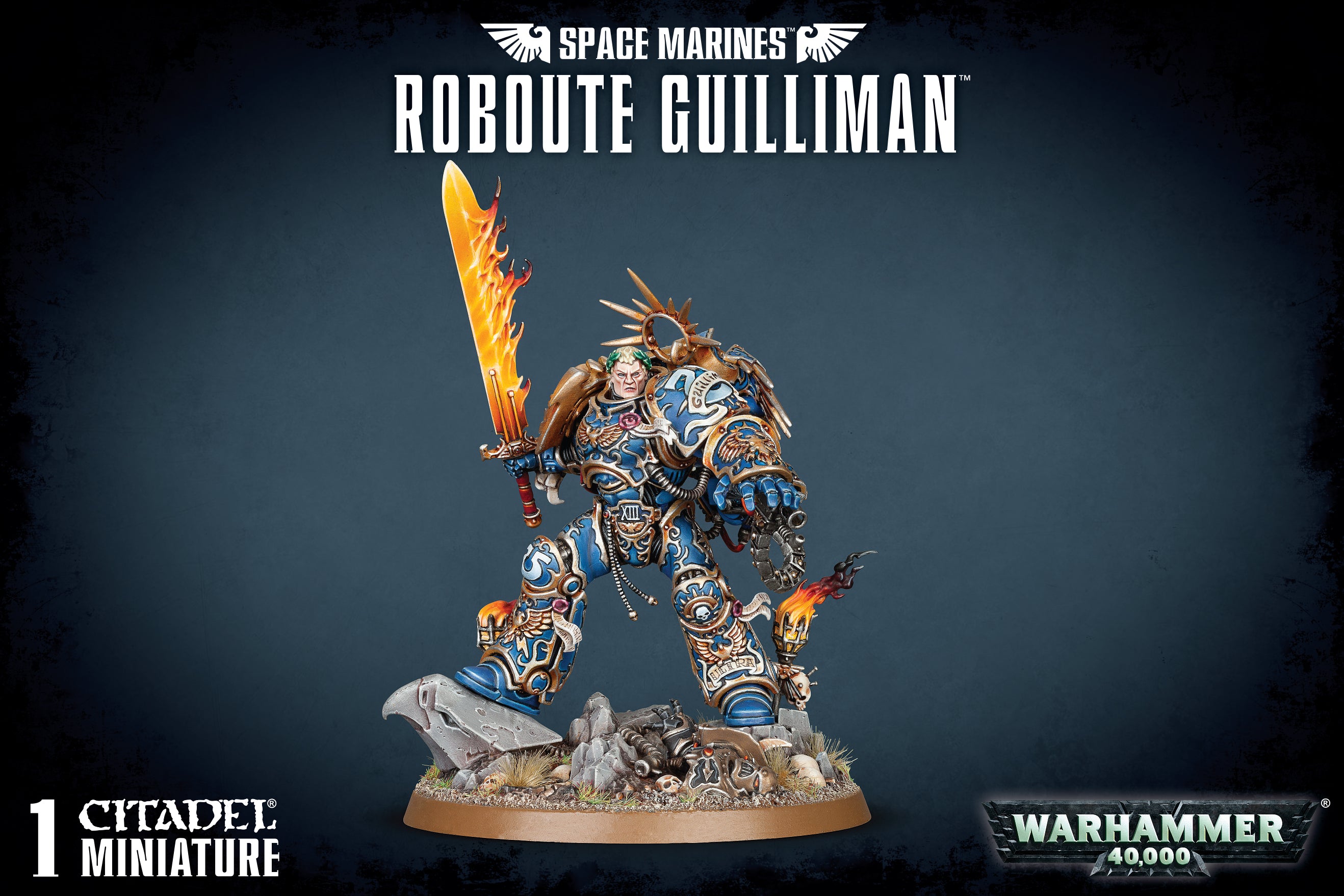 SPACE MARINES ROBOUTE GUILLIMAN Space Marines Games Workshop    | Red Claw Gaming