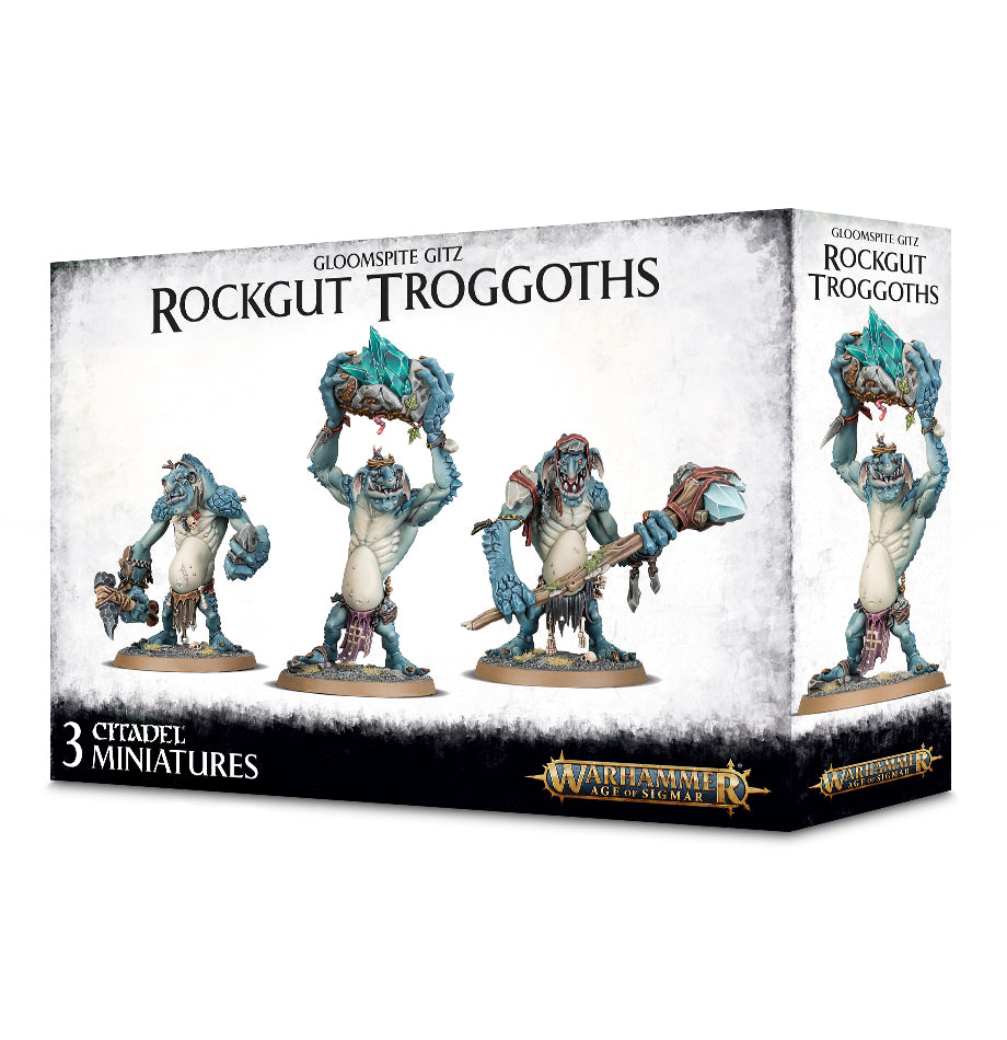 GLOOMSPITE GITZ: ROCKGUT TROGGOTHS Gloomspite Gitz Games Workshop | Red Claw Gaming