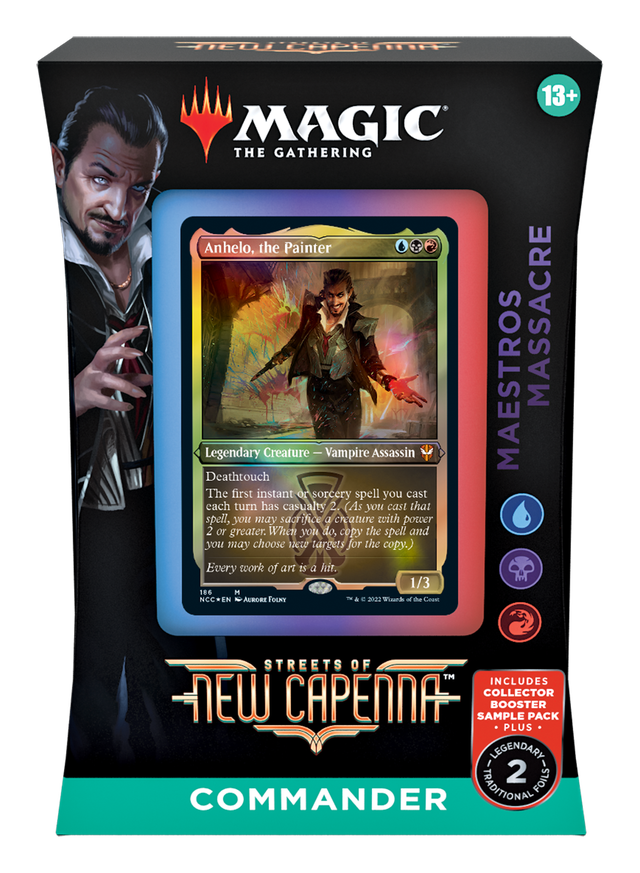 The Streets of New Capenna Commander Maestros Massacre Sealed Magic the Gathering Wizards of the Coast (Sealed)    | Red Claw Gaming