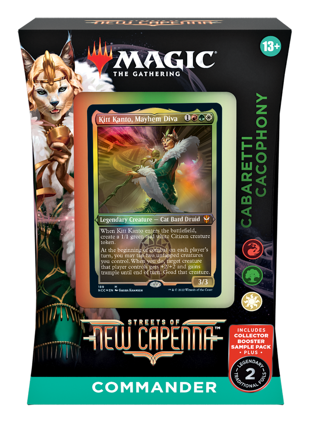The Streets of New Capenna Commander Cabaretti Cacophony Sealed Magic the Gathering Wizards of the Coast (Sealed)    | Red Claw Gaming