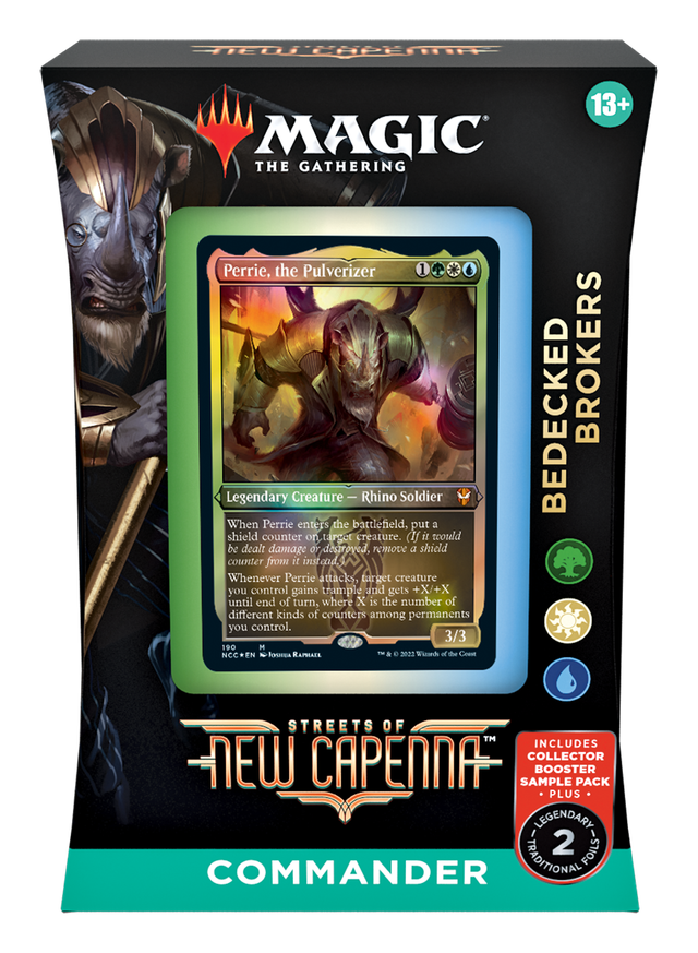 The Streets of New Capenna Commander Bedecked Brokers Sealed Magic the Gathering Wizards of the Coast (Sealed)    | Red Claw Gaming