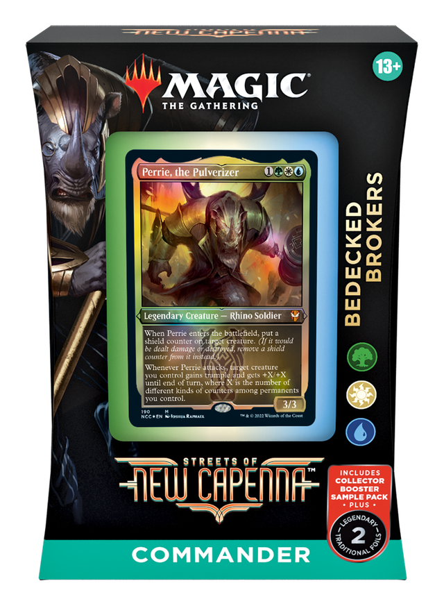 The Streets of New Capenna Commander Bedecked Brokers Sealed Magic the Gathering Wizards of the Coast    | Red Claw Gaming
