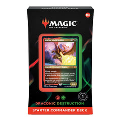 STARTER COMMANDER DECK Sealed Magic the Gathering Wizards of the Coast Draconic Destruction   | Red Claw Gaming