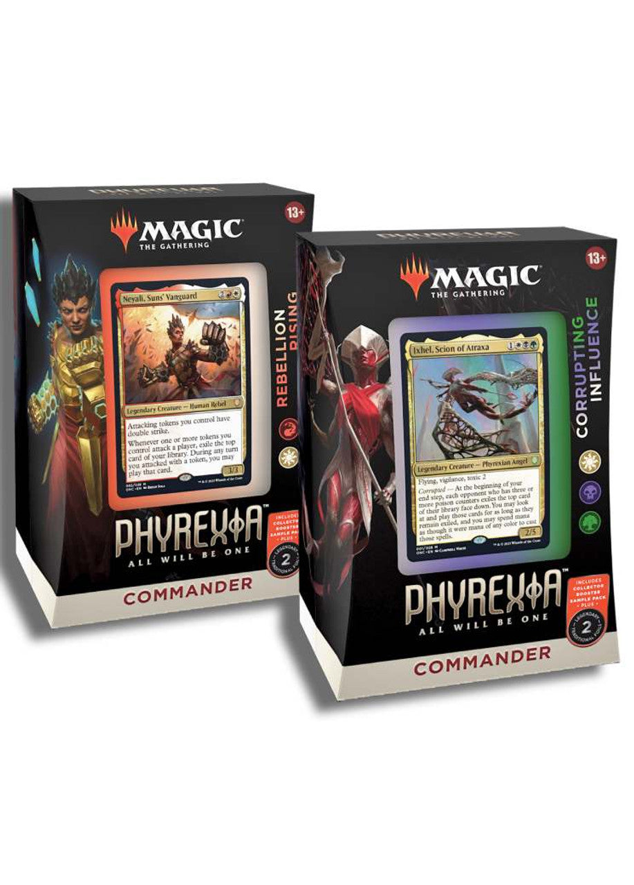 Phyrexia, All Will Be One Set of Commander Decks Sealed Magic the Gathering Wizards of the Coast    | Red Claw Gaming