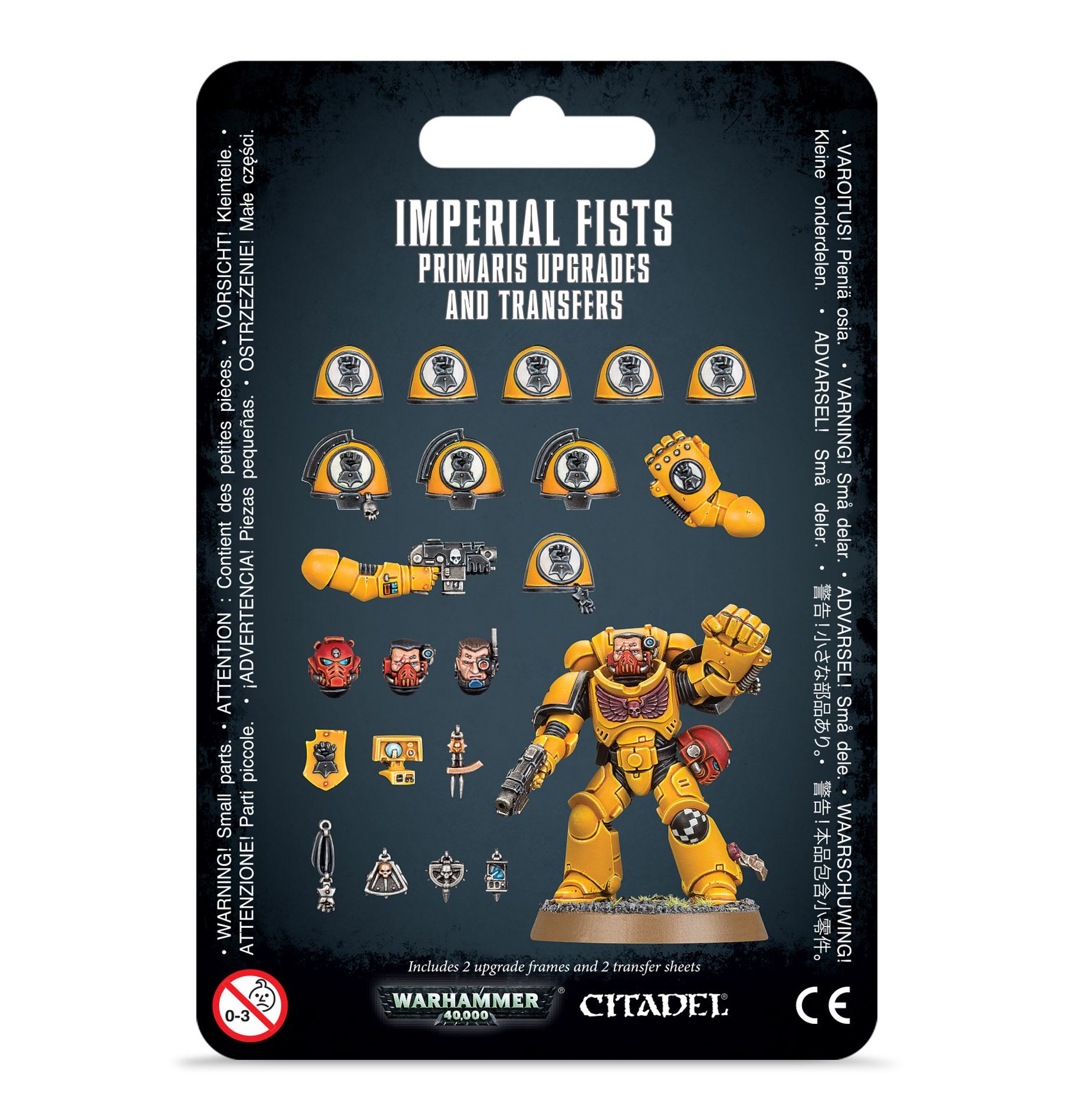 IMPERIAL FISTS PRIMARIS UPGRADES & TRNFS Imperial Fists Games Workshop    | Red Claw Gaming