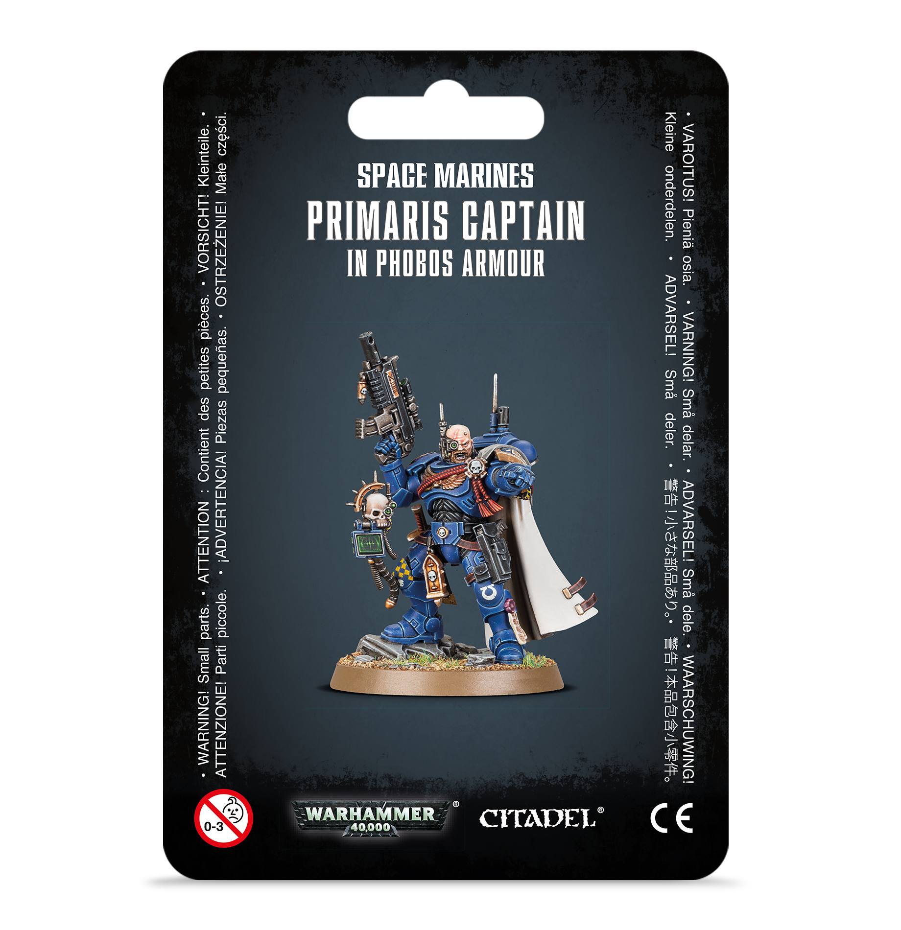 PRIMARIS CAPTAIN IN PHOBOS ARMOUR Space Marines Games Workshop    | Red Claw Gaming