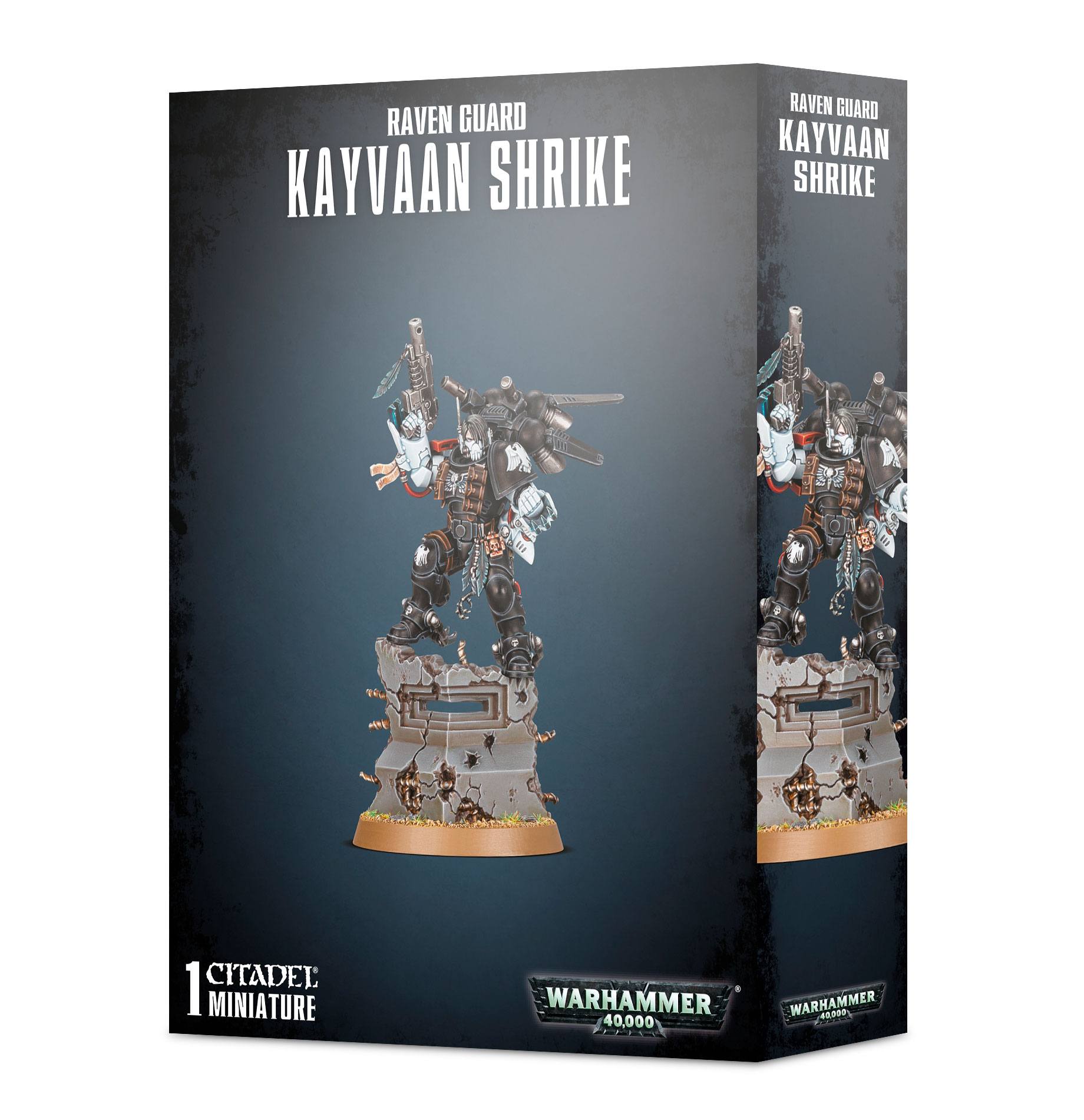 RAVEN GUARD KAYVAAN SHRIKE Raven Guard Games Workshop | Red Claw Gaming