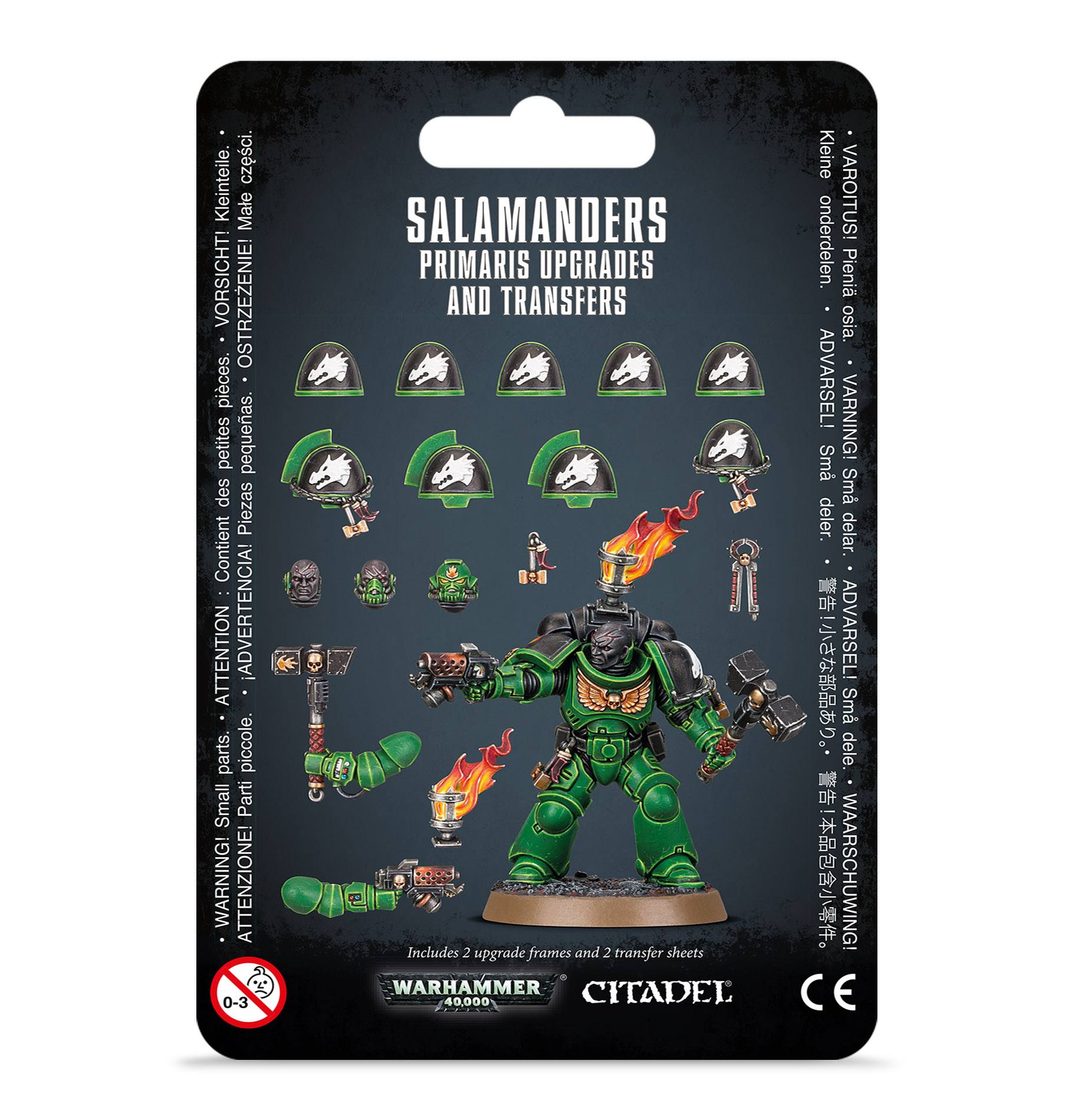 SALAMANDERS PRIMARIS UPGRADES & TRANSFRS Salamanders Games Workshop    | Red Claw Gaming