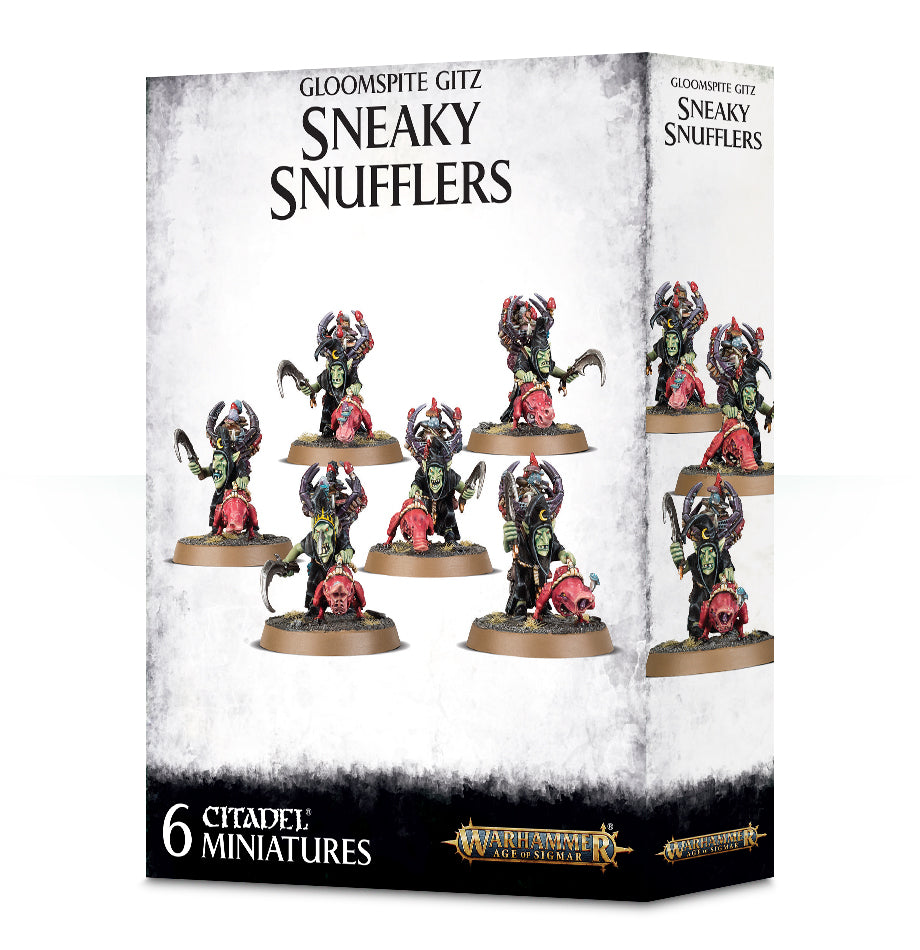 GLOOMSPITE GITZ: SNEAKY SNUFFLERS (DIRECT) Gloomspite Gitz Games Workshop | Red Claw Gaming