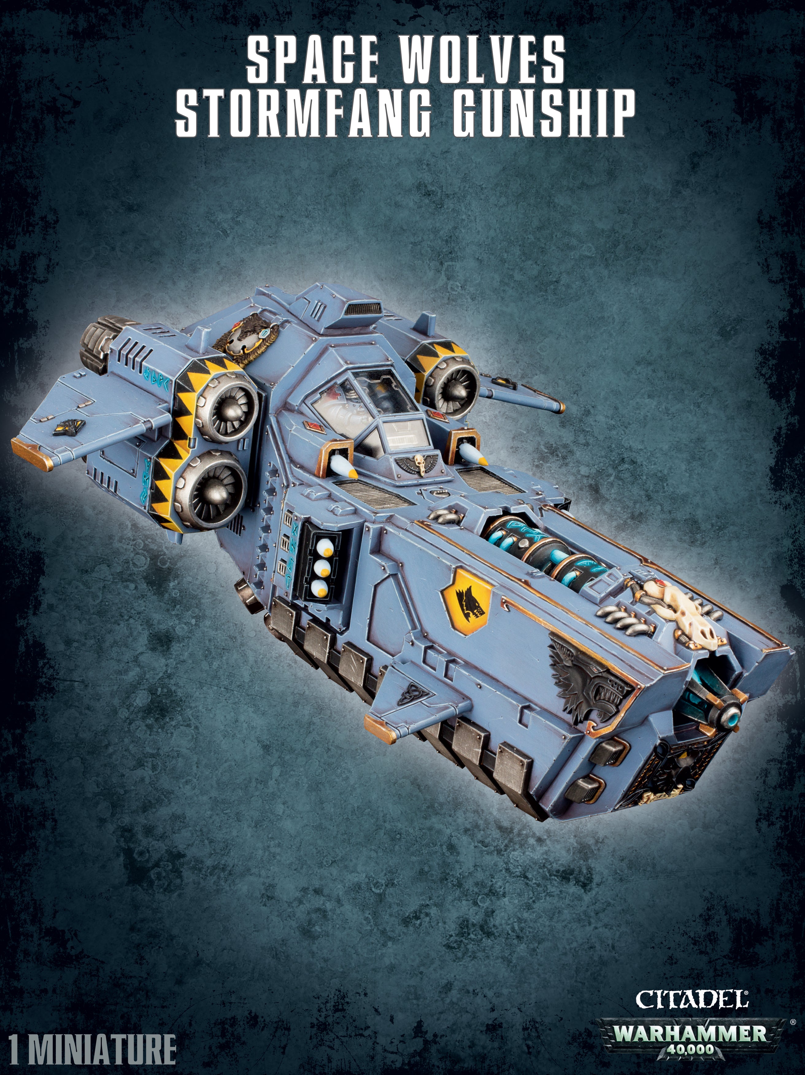 SPACE WOLVES STORMFANG GUNSHIP Space Wolves Games Workshop    | Red Claw Gaming