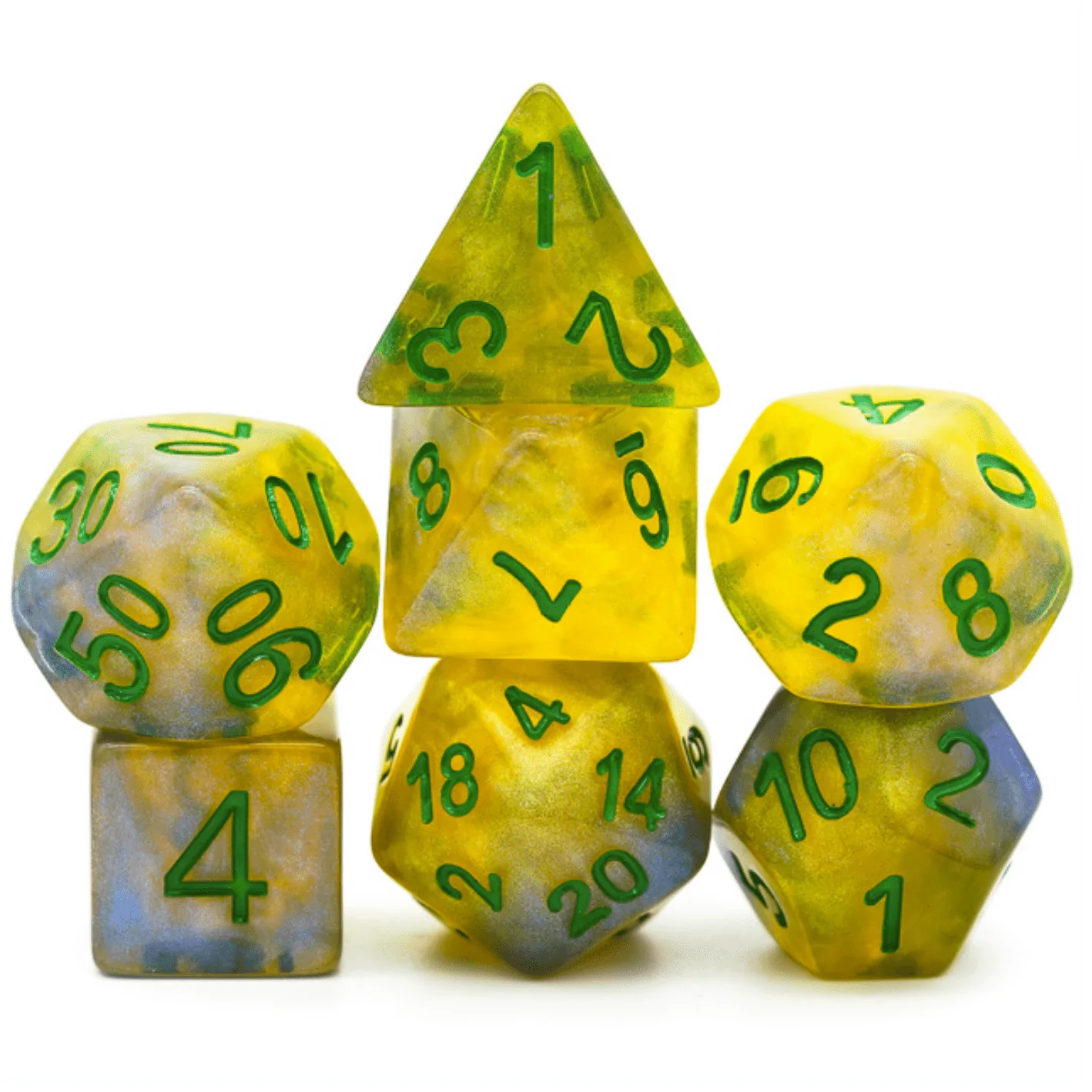 STARLIGHT RPG DICE SET Dice & Counters Foam Brain Games    | Red Claw Gaming