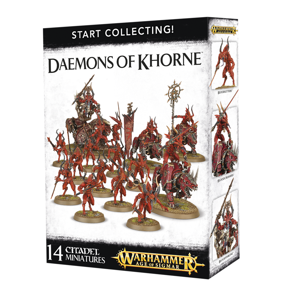 START COLLECTING! DAEMONS OF KHORNE (DIRECT) Chaos Daemons Games Workshop    | Red Claw Gaming