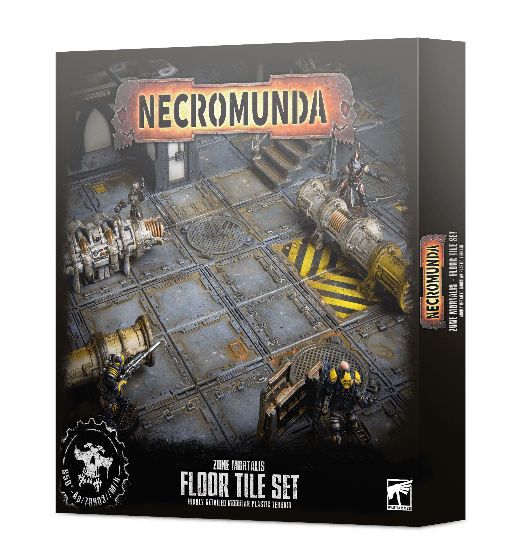 NECROMUNDA:ZONE MORTALIS FLOOR TILE SET Necromunda Games Workshop    | Red Claw Gaming