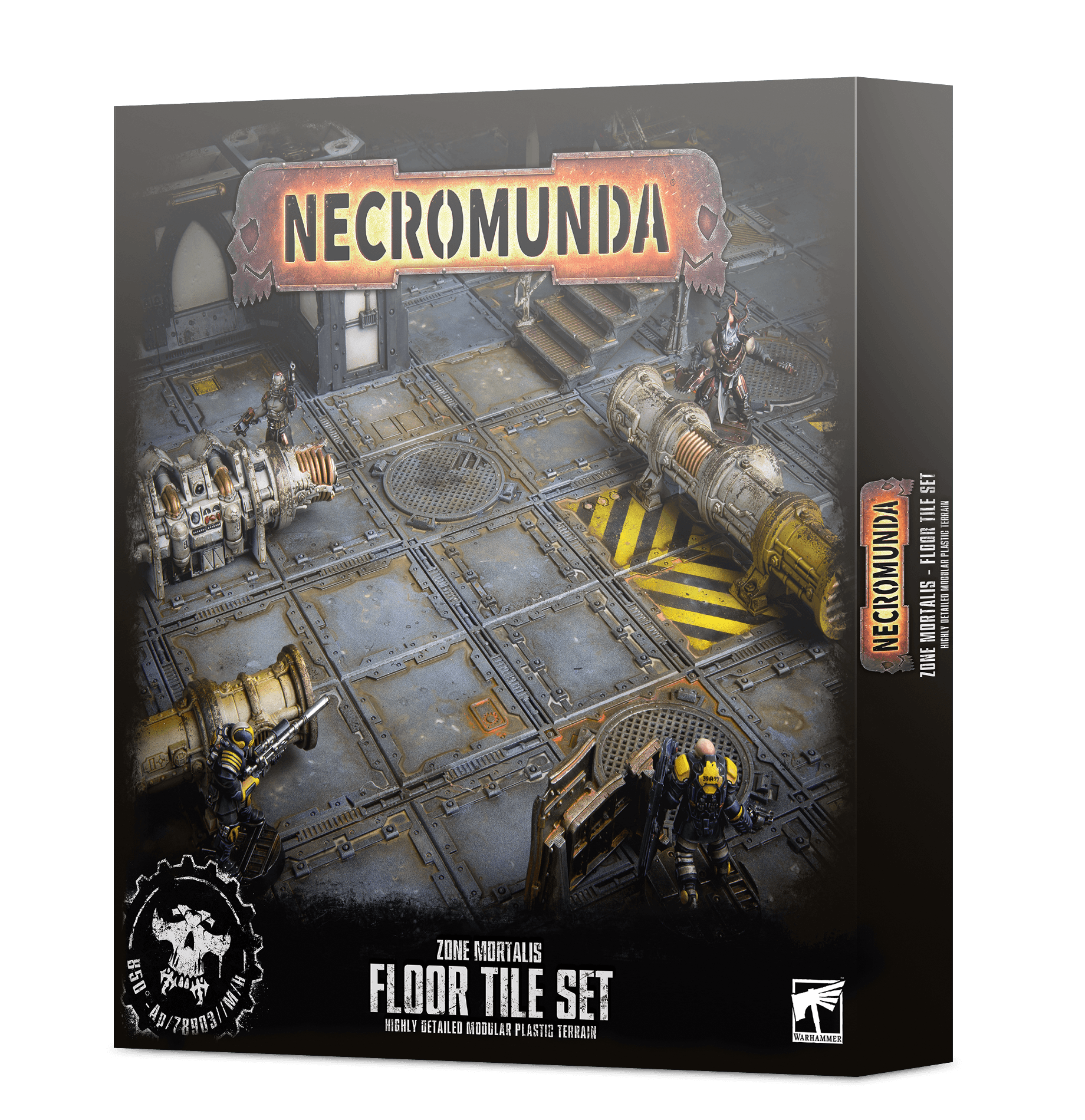 NECROMUNDA:ZONE MORTALIS FLOOR TILE SET Necromunda Games Workshop | Red Claw Gaming
