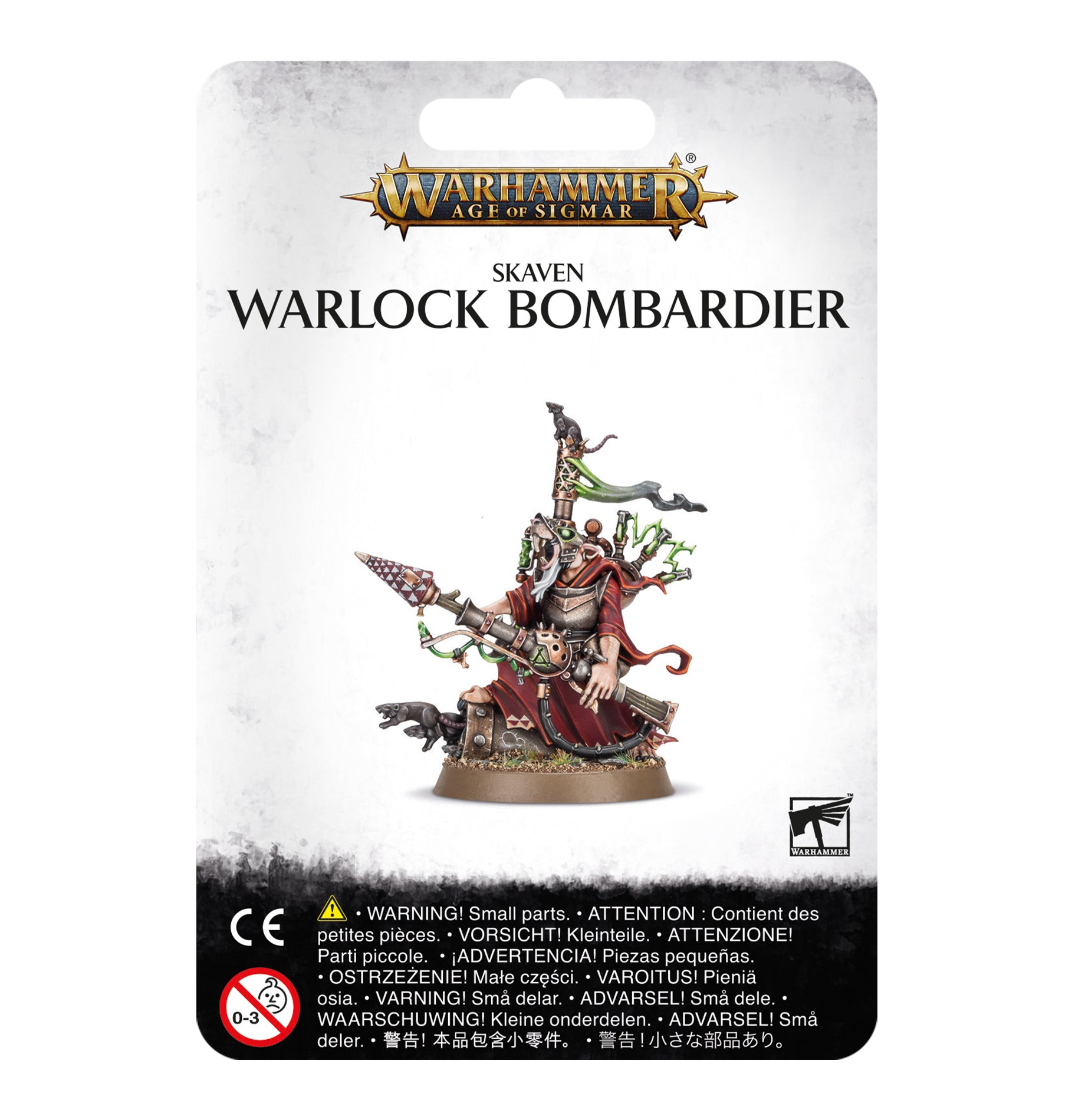 SKAVEN WARLOCK BOMBARDIER Skaven Games Workshop    | Red Claw Gaming