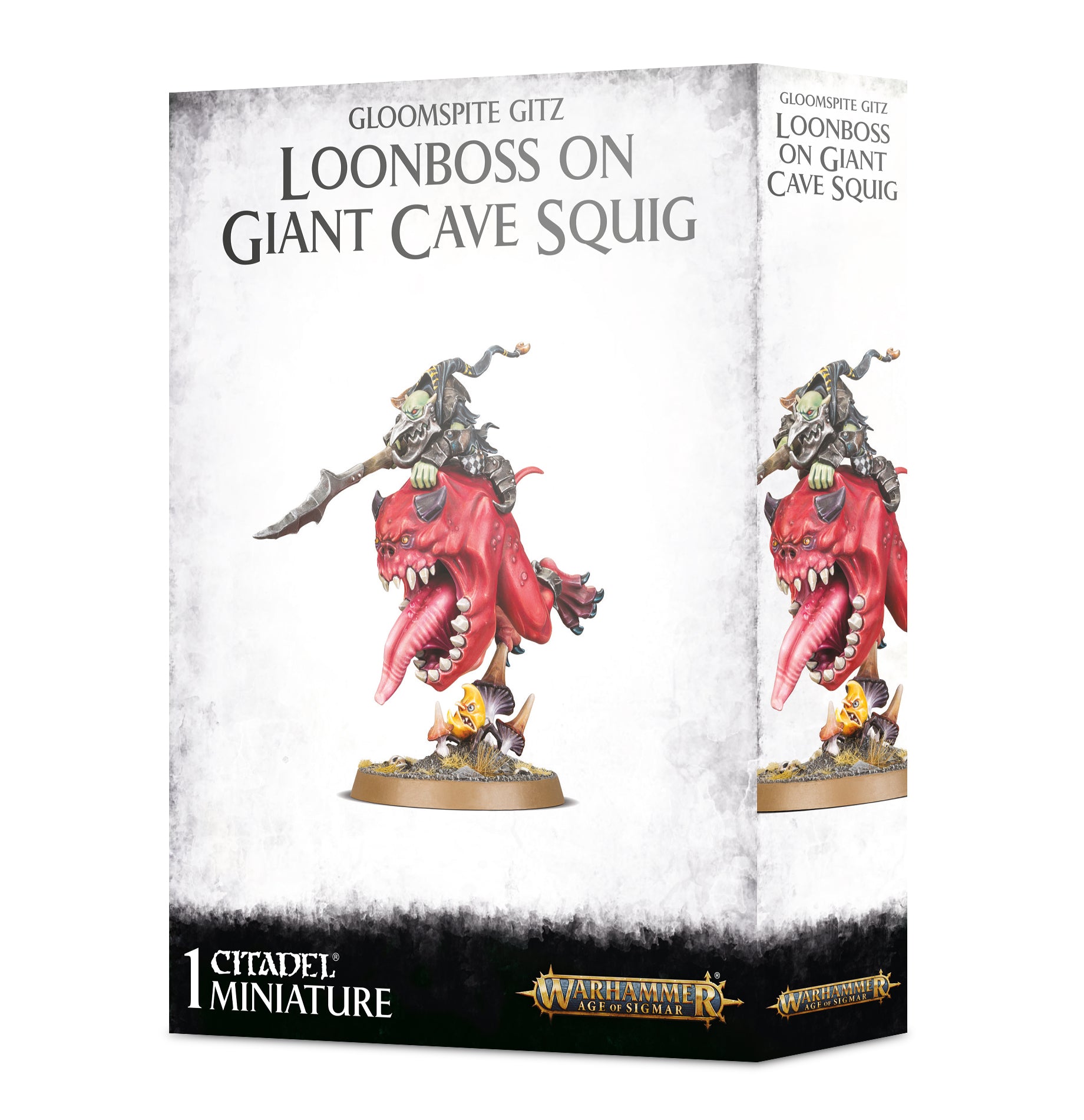 GLOOMSPITE GITZ: LOONBOSS ON GIANT CAVE SQUIG Gloomspite Gitz Games Workshop | Red Claw Gaming