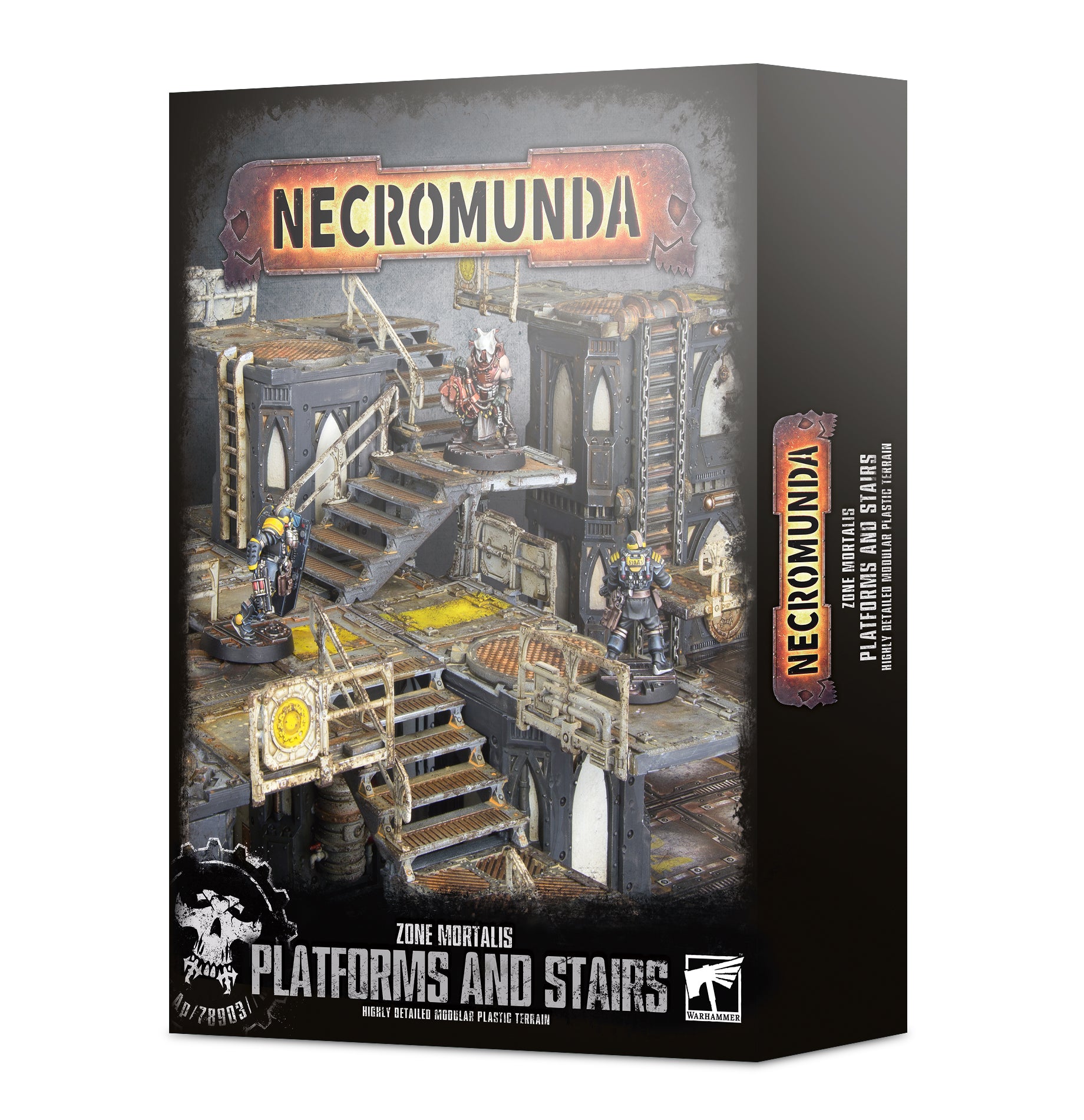 ZONE MORTALIS: PLATFORMS & STAIRS Terrain Games Workshop Trade | Red Claw Gaming