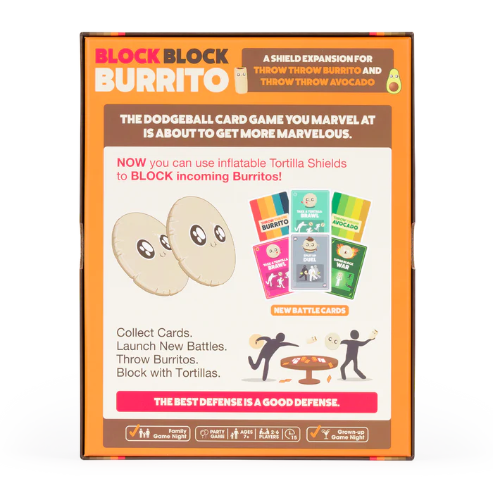 Block Block Burrito Board Game Throw Throw Burrito    | Red Claw Gaming
