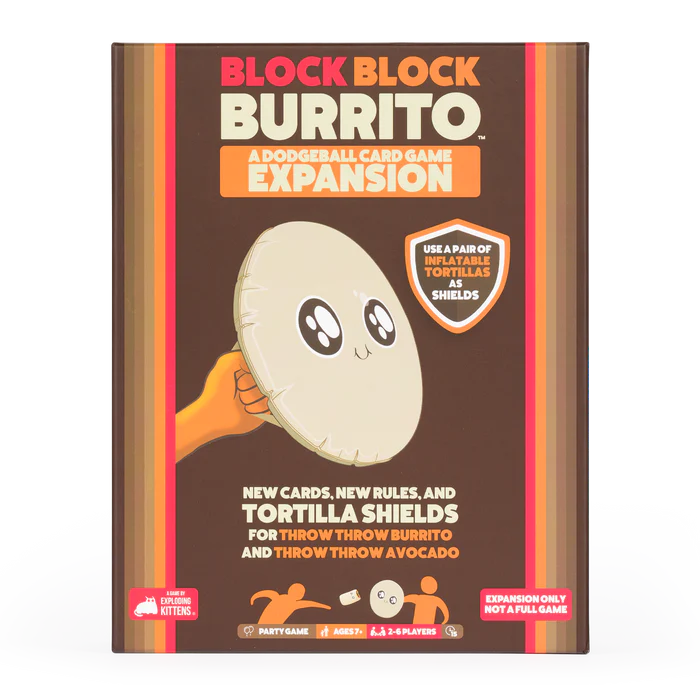 Block Block Burrito Board Game Throw Throw Burrito    | Red Claw Gaming