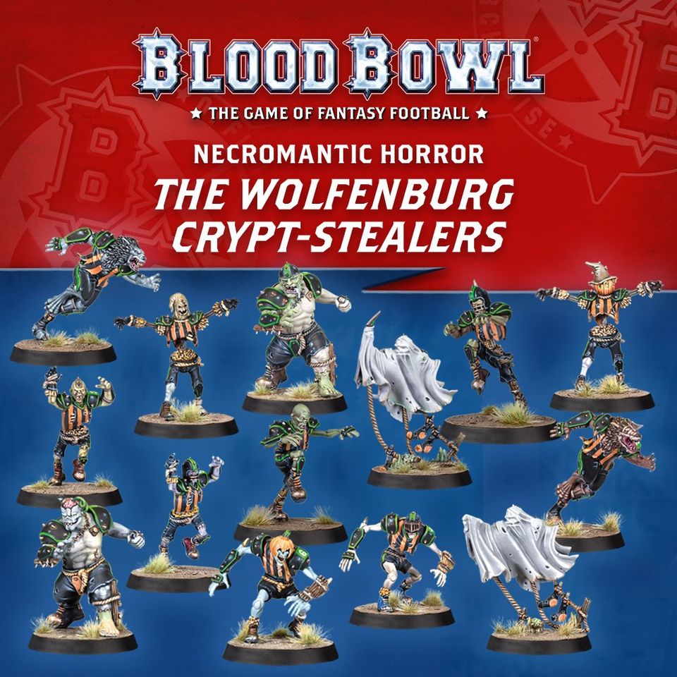 BLOOD BOWL: NECROMANTIC HORROR TEAM Blood Bowl Games Workshop | Red Claw Gaming